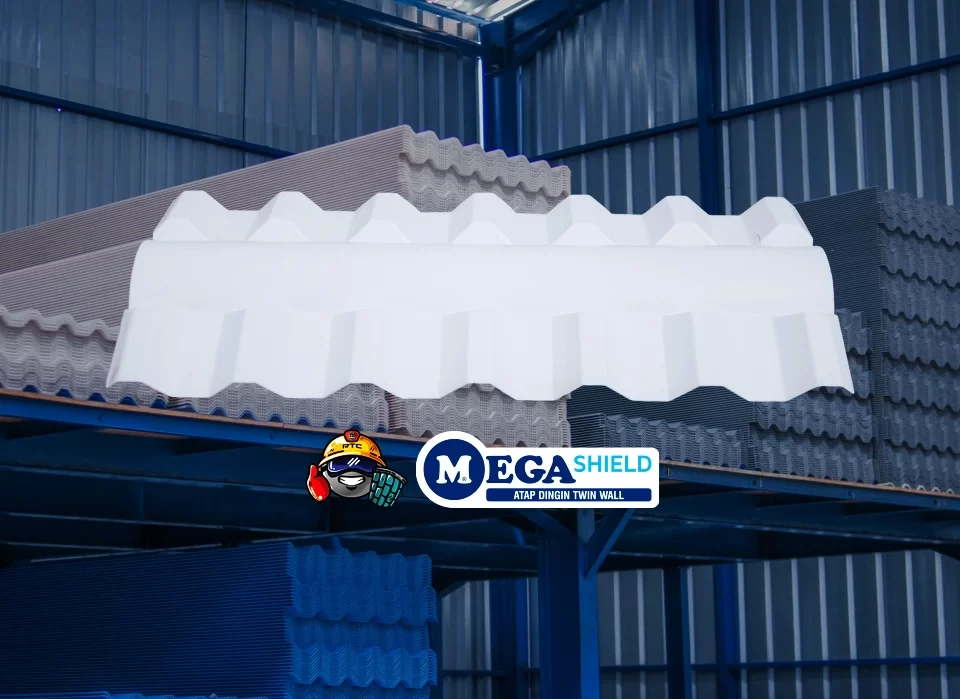 Nok Atap uPVC Mega Shield Produk RTC